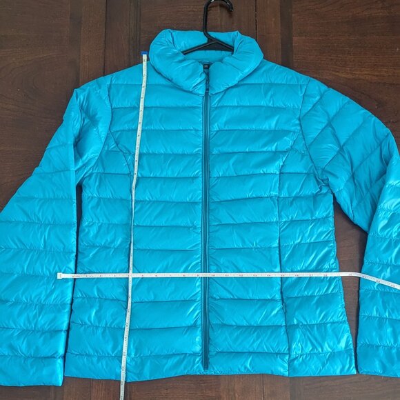 Nuage Sport Lightweight Down Puffer Jacket – Light Blue – Women’s M – NWT - Picture 3 of 7